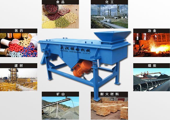 不銹鋼直線振動篩粉機應(yīng)用